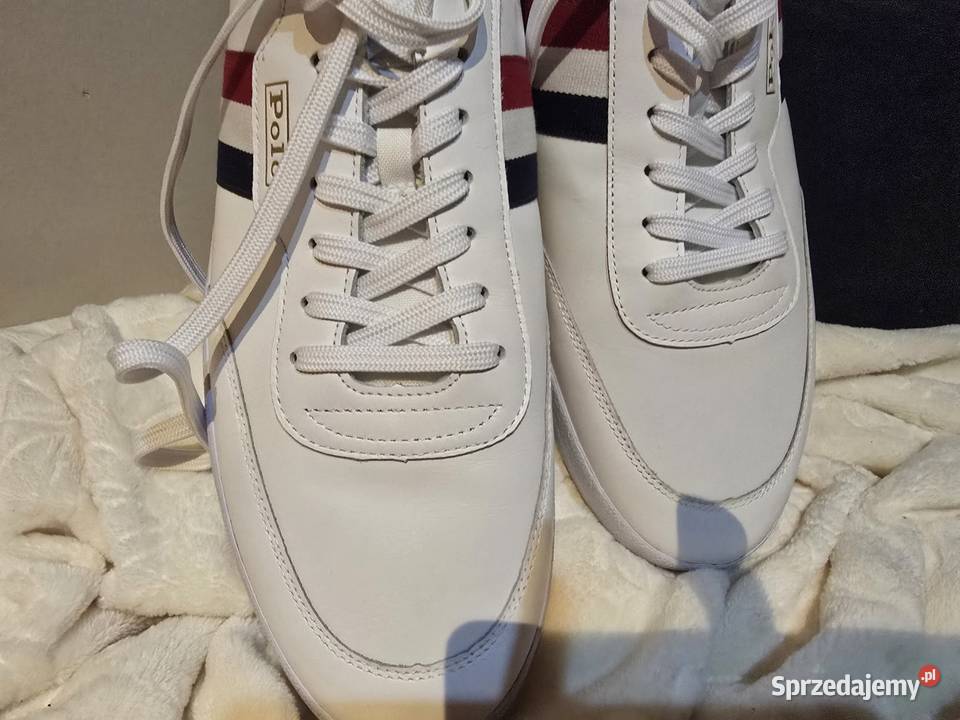 Trampki Polo Ralph Lauren Sneakersy 50 biały Zgierz