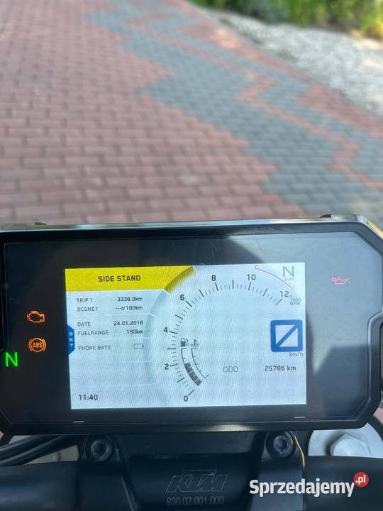 KTM Duke 125 2018 Rok produkcji 2018