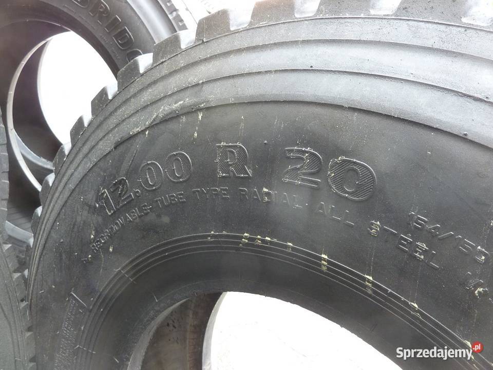 Opona używana ciężarowa 1200R20 PIRELLI TG85 500