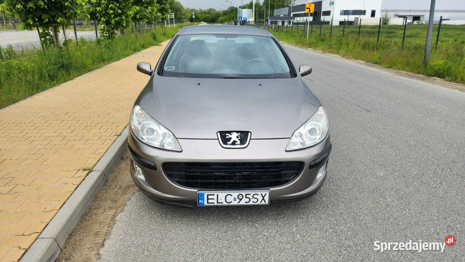 Peugeot 407 16 HDi 2006r Klimatyzacja Elektryka Sedan / Limuzyna Pabianice