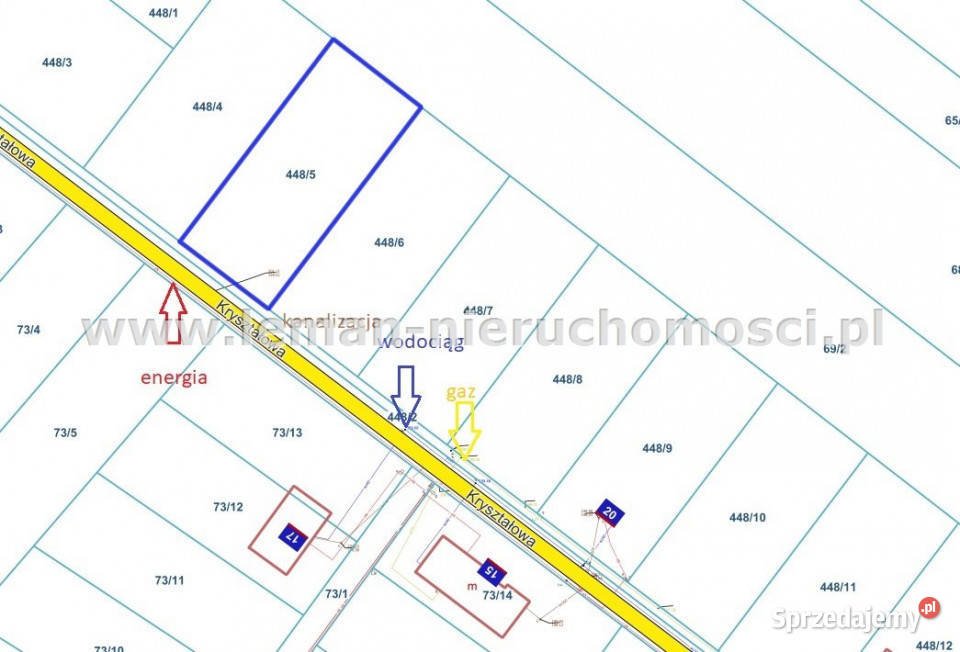 sprzedaży działki 1278m2 ŻółtańceKolonia prąd Żółtańce-Kolonia sprzedam