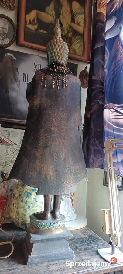 BUDDA 118 WYSOKA CIĘZKI POSĄG BRAK LEWEGO BARKU Poznań