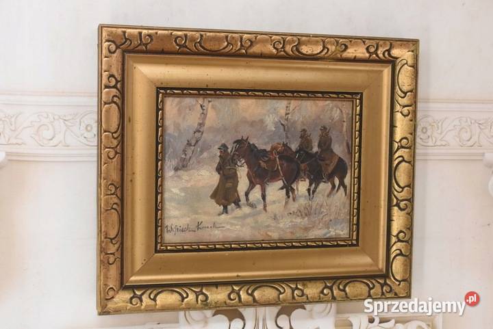 Wojciech Kossak Polscy Żołnierze na Koniach Kraków