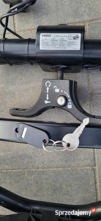 Bagażnik rowerowy na hak Thule EuroRide 940 sprzedam
