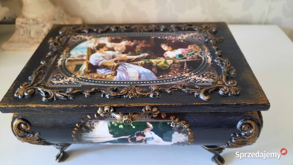 Szkatułka retrorekodzieło Rękodzieło Kraków