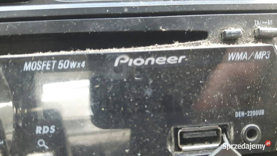 Radio samochodowe pioneer deh 2200 usb mp3 Giżycko sprzedam