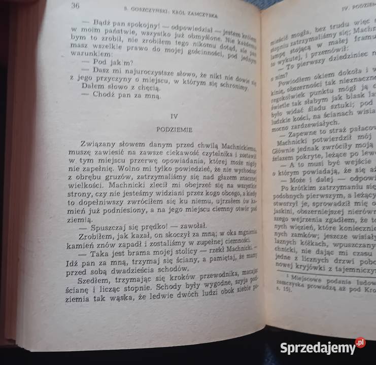 Seweryn Goszczyński Król Zamczyska Zakł Nar im Koźminek