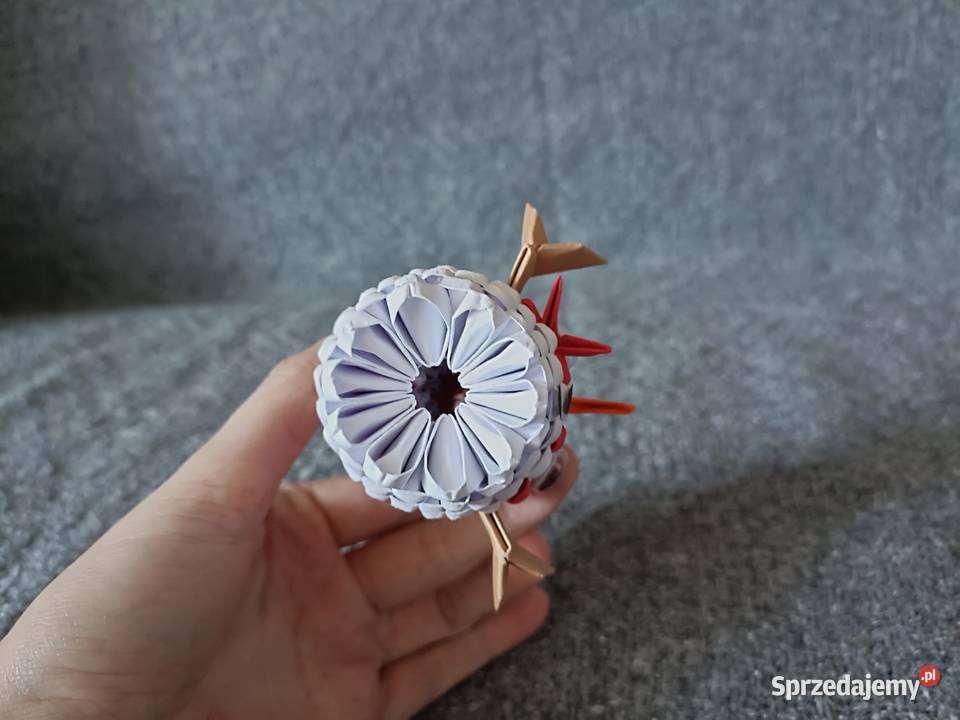 Bałwanek Origami Modułowe 3D Kwidzyn