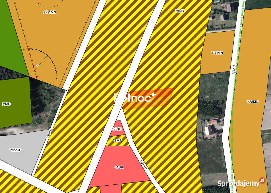działki w centrum Kobylan 34m Kobylany
