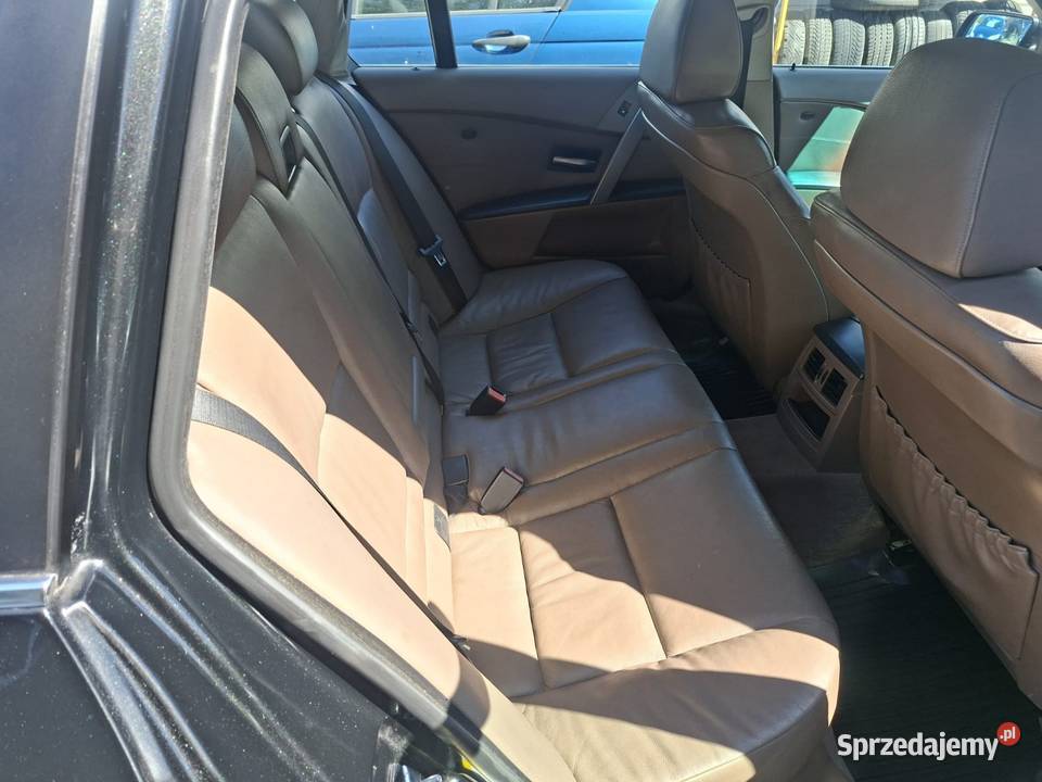 BMW E61 25i 218 2005r skóra xenon navi panorama nieuszkodzony podkarpackie