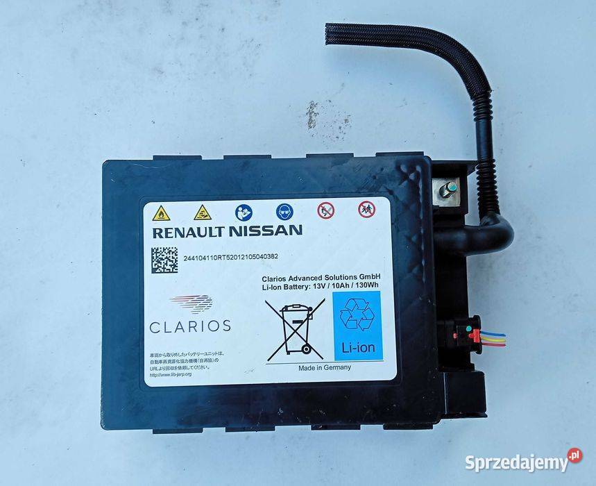 Renault Captur II Arkana 13 TCE Hybryda bateria