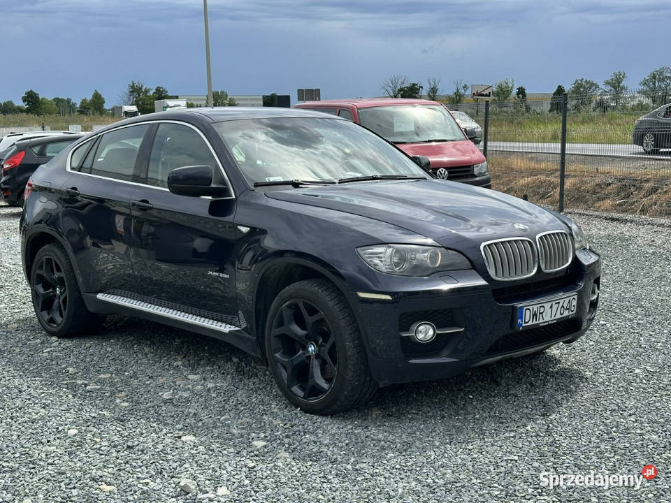 BMW X6 E71 30d xDrive35d 286 2009r Navi Skóry autoalarm Wojkowice