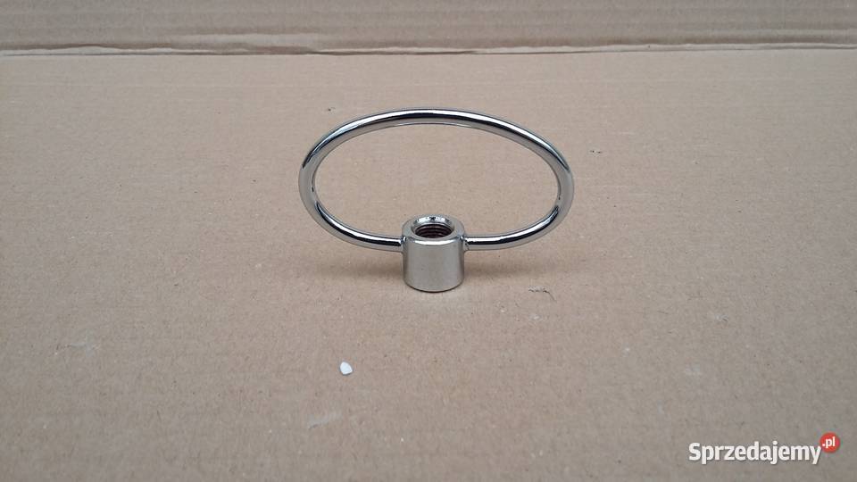 Uchwyt lampy wiszącej M10x1 chrom odcienie szarości mazowieckie Warszawa