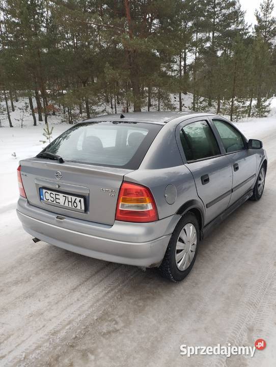 Opel Astra G 2000poj16 ośmio zaworowyBenzgaz Astra Chojnice
