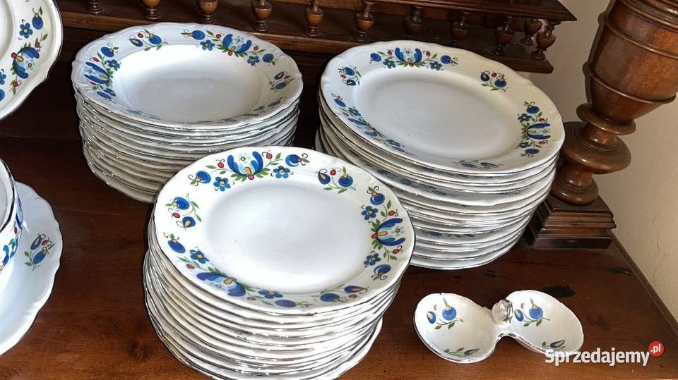 Serwis obiadowy na 12 osób Wałbrzych Made in pomorskie Gdańsk