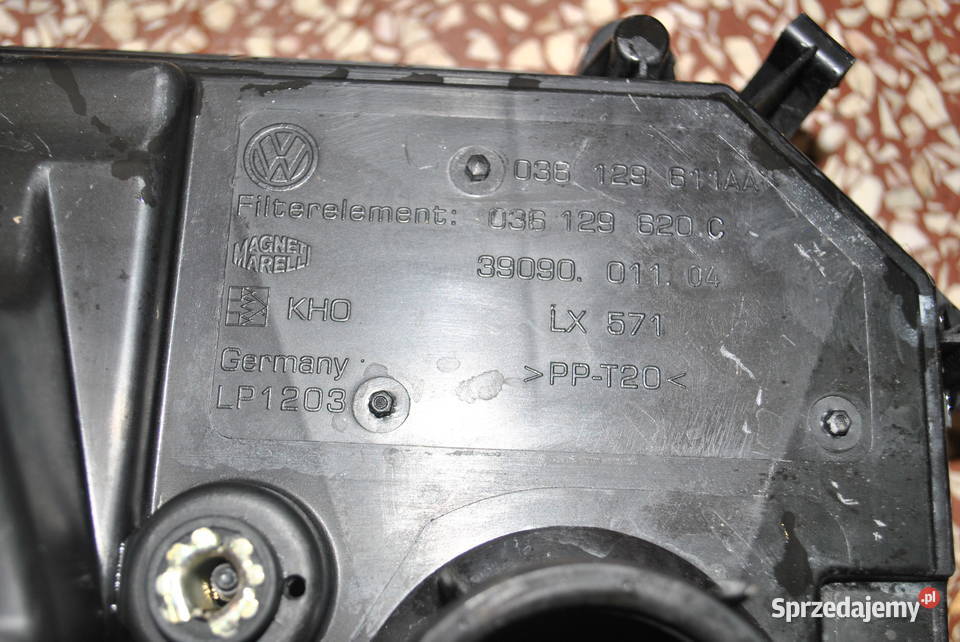 Obudowa filtra powietrza GOLF 4 14 16 16V Seat