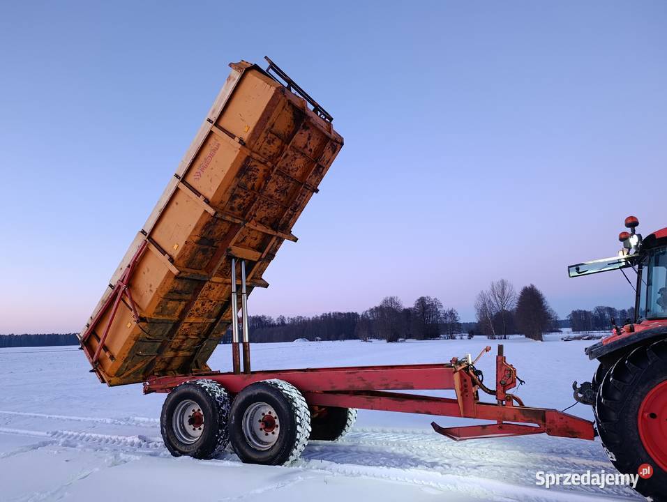 Sprzedam przyczepę skorupowa 10 t zarejestrowana
