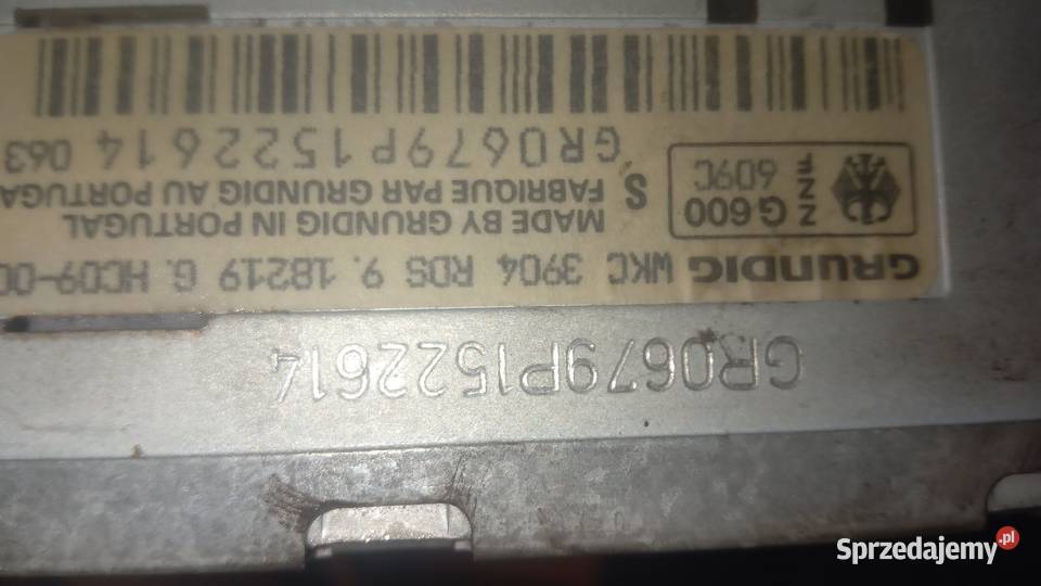 antyk radio grundig 3904 RDS ma kasety nigdy nie dolnośląskie Wrocław