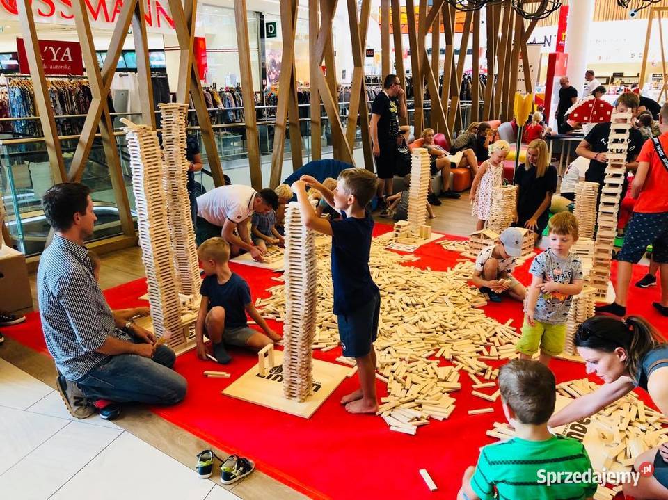 PLATFORMA Z MATERIAŁAMI DO ZABAWY KLOCKI LINDEN