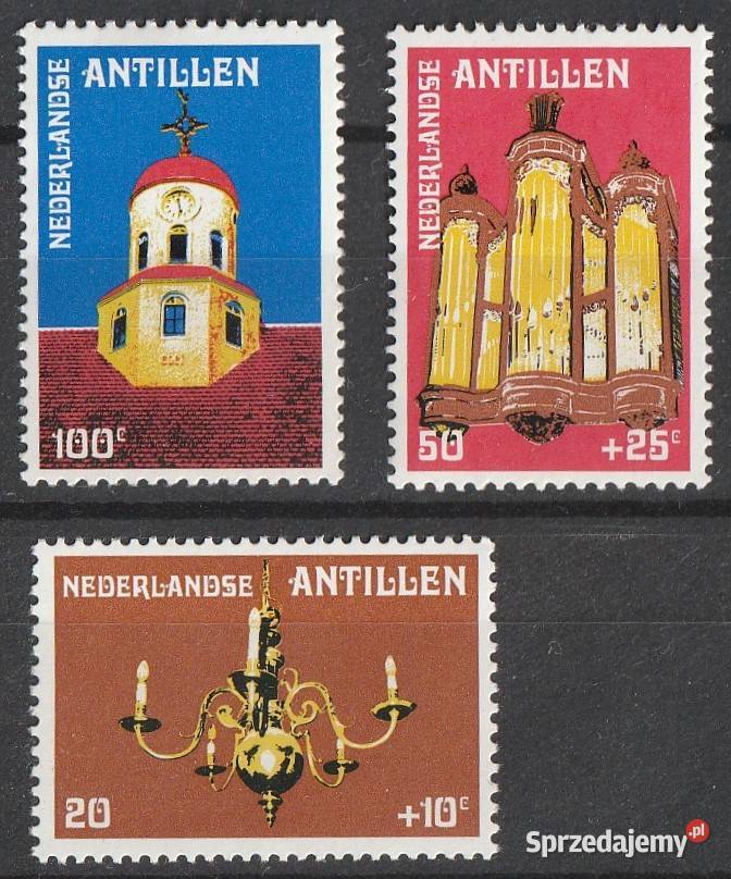 Antyle Holenderskie 1980 kościoły CZYSTE Kolekcje Łódź