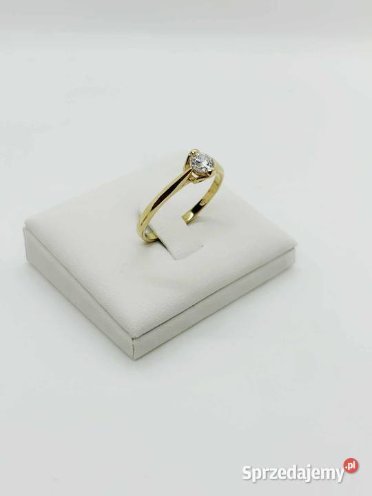 Nowy Złoty Pierścionek pr 585 274g Rozmiar 23 Elbląg sprzedam