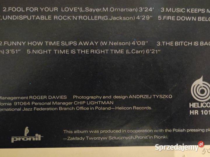 1982 Tina Turner Sunset On Sunset Płyta płyta winylowa