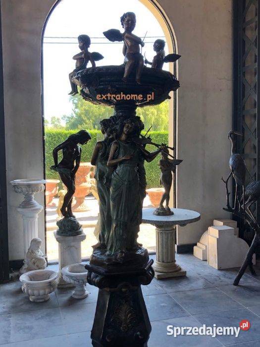 Fontanna z brązu Anielska Orkiestra H245 zachodniopomorskie Szczecin