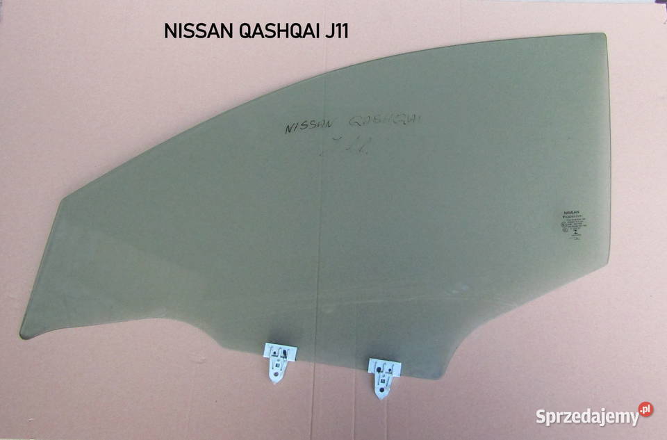 SZYBA DRZWI PRZEDNICH LEWYCH NISSAN QASHQAI J11 Mysłaków