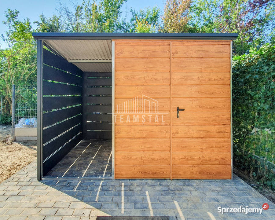 Schowek Domek Ogrodowy 2x2 wiata 12m Brama