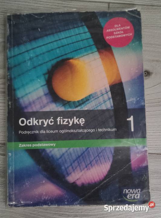 Odkryć fizykę 1 - Podręcznik zakres podstawowy