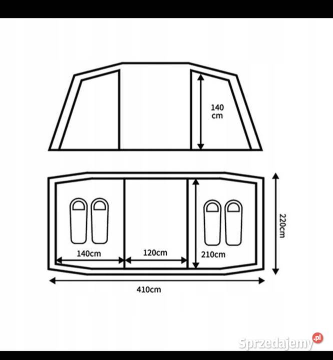Namiot bojan 4 małopolskie