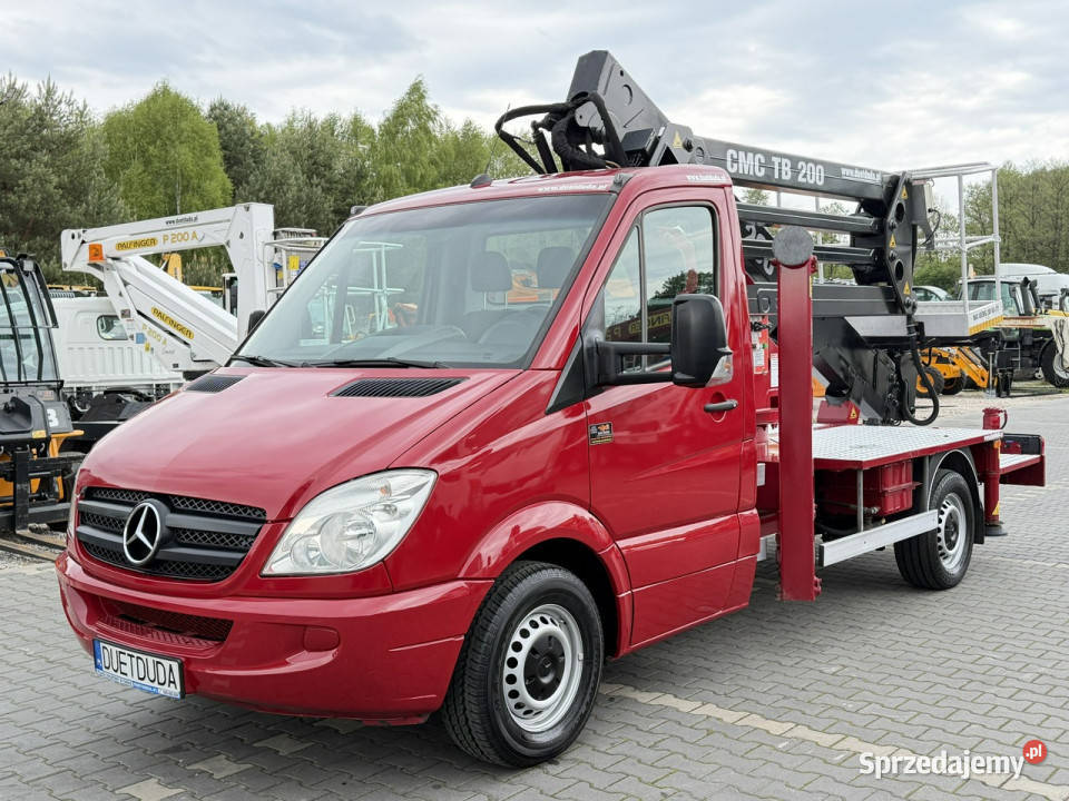 Mercedes Sprinter Podnośnik Koszowy 20m CMC Widełki sprzedam