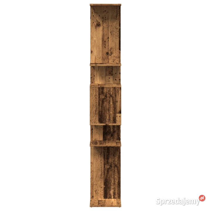 Regał przydymiony dąb 92x29x188 materiał Warszawa