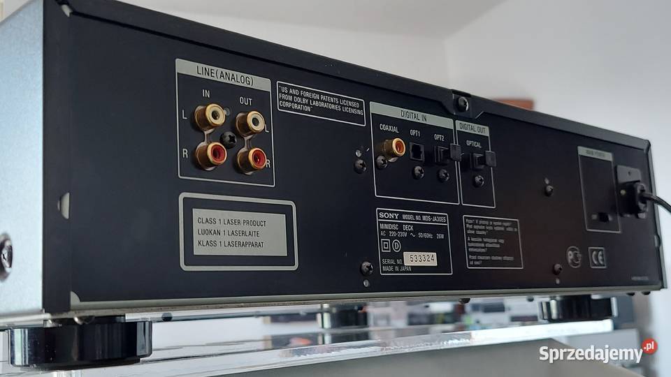 Nagrywarka minidisc Sony MDS JA30ES Warszawa