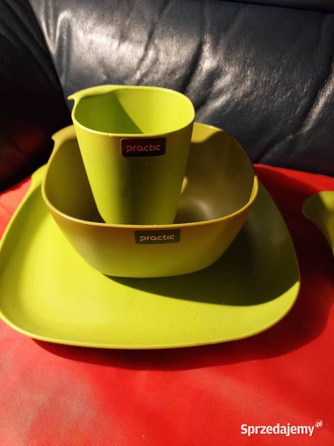 Kubek miseczka i talerz tworzywo practic Nowy dolnośląskie Wrocław