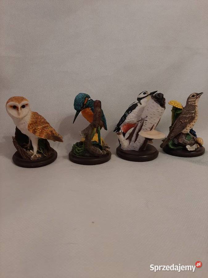 Figurki ptaków z kolekcji The Country Bird