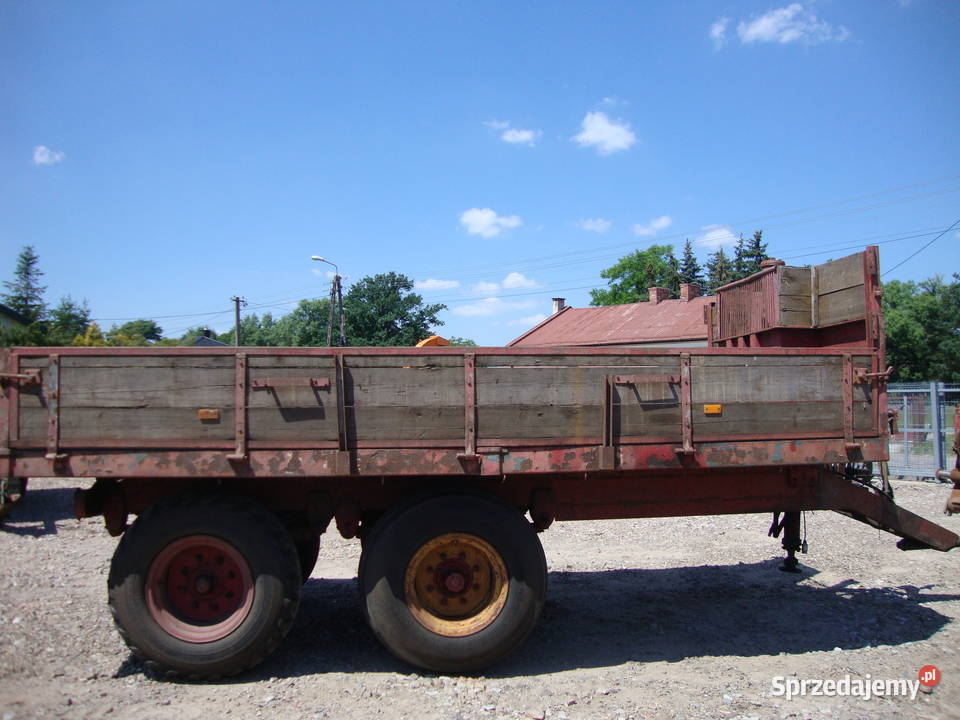 przyczepa tandem ładowność 10 ton Czaplinek