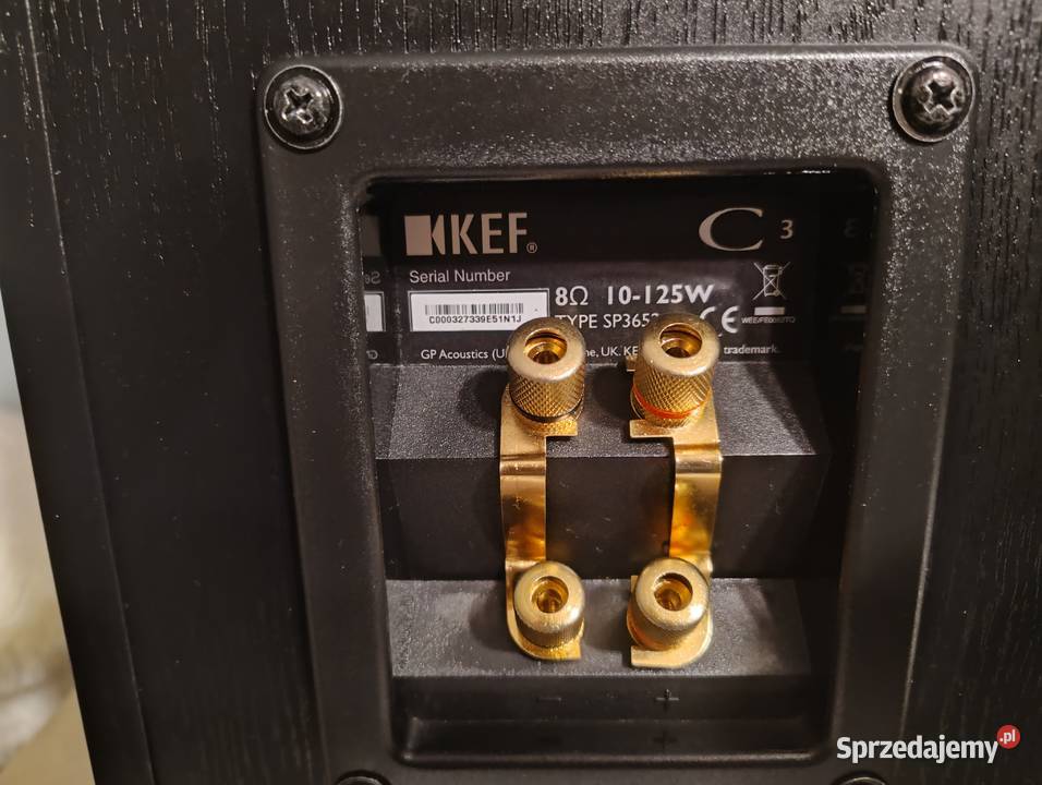 Kolumny KEF C3 podkarpackie Trzebuska