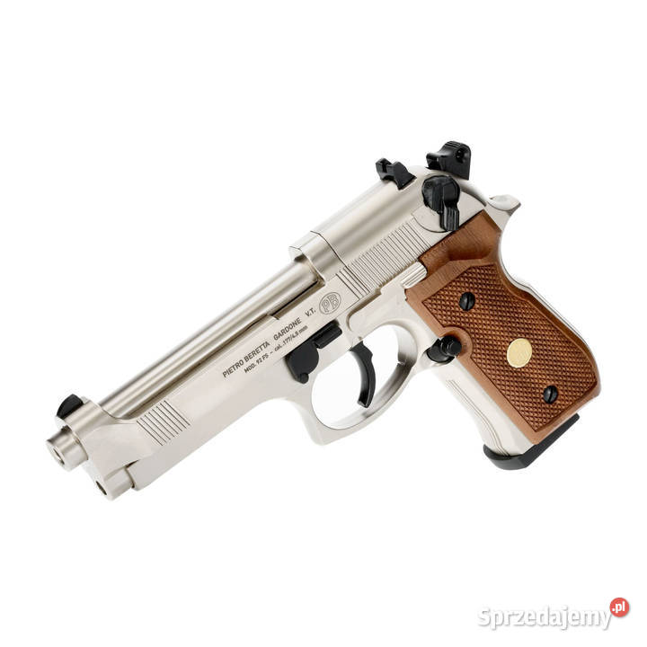 Pistolet wiatrówka Beretta M92 FS nickelwood 45 Warszawa sprzedam