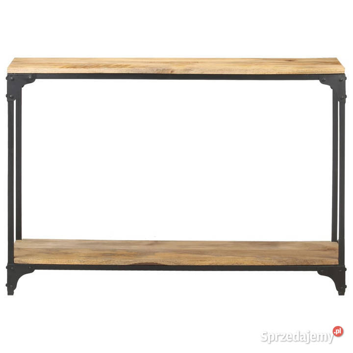 Stolik konsolowy 110 x 30 x 75 lite drewno mango