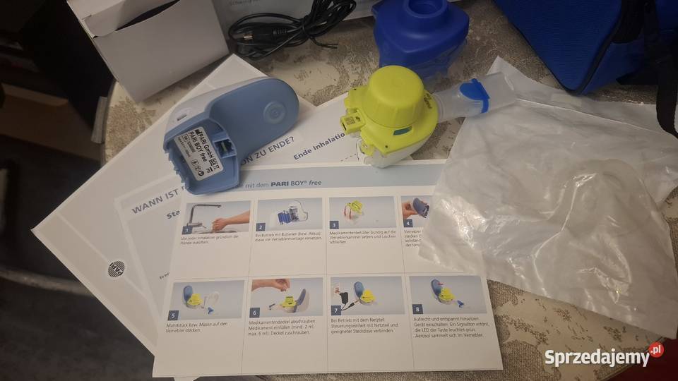 PARI BOY Free przenośny inhalator podróżny Sopot
