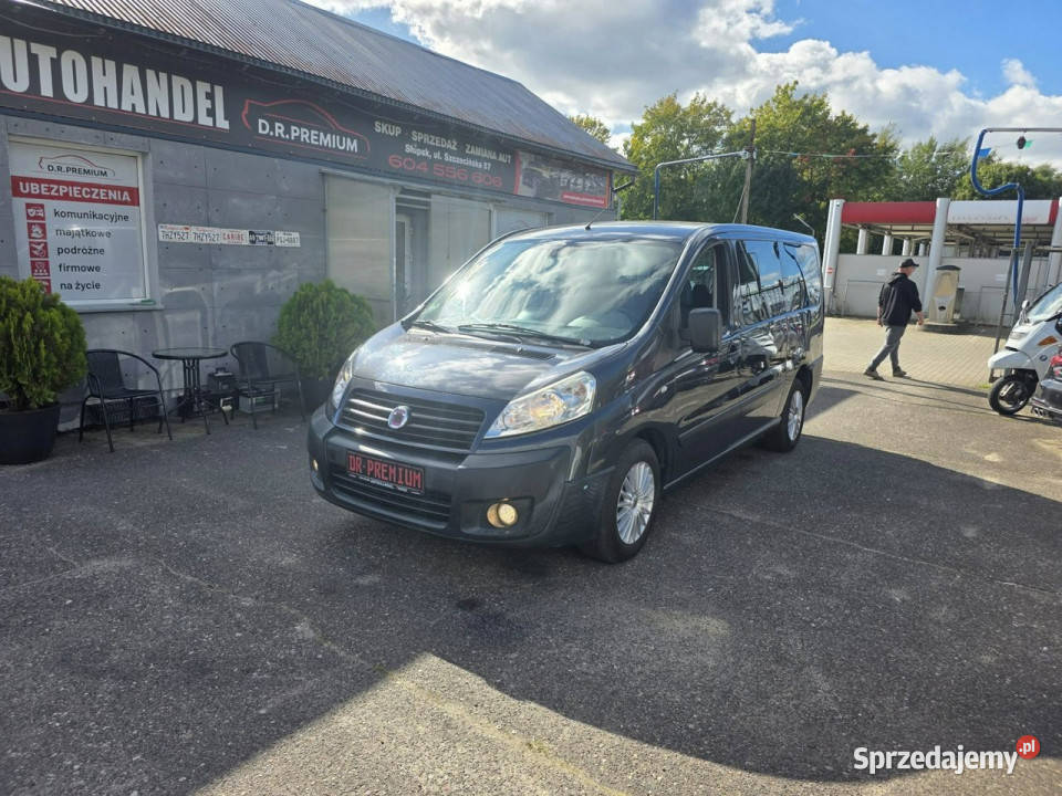 Fiat Scudo 20 Diesel 120 Klimatyzacja przyciemniane szyby pomorskie Słupsk