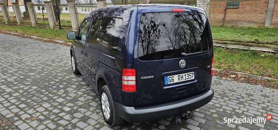 Świeżo sprowadzony VW Caddy z 2014 roku 16 TDI elektryczne lusterka Caddy Krasnobród