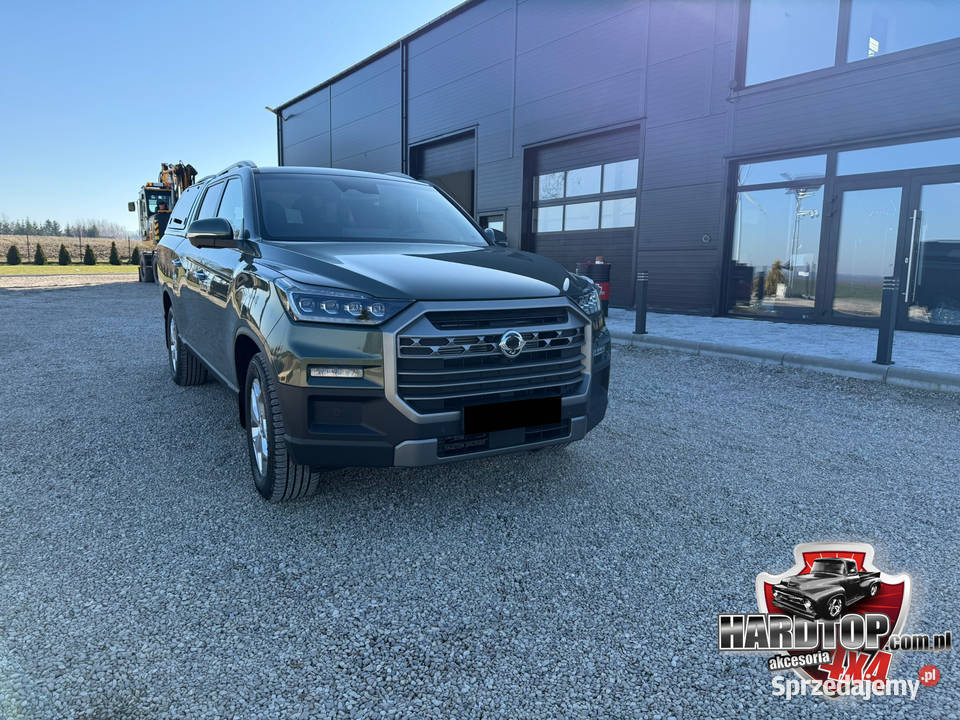 Zabudowa Ssangyong Grand Musso Hardtop na Pakę osobowe warmińsko-mazurskie Pasłęk