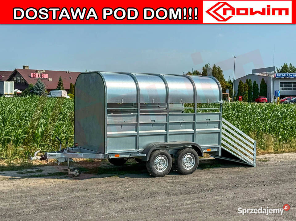 Przyczepka do zwierząt 2 osie DMC 1400 do 2500 Kielce