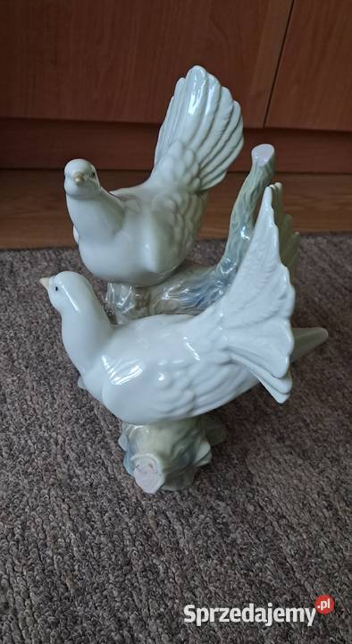 Figurka porcelana Gołębie Hiszpania Valencia