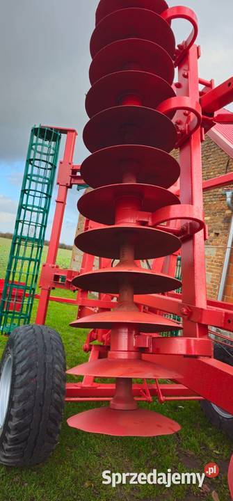 Talerzówka agregat talerzowa Kverneland brona nieuszkodzony wielkopolskie Pogorzela sprzedam