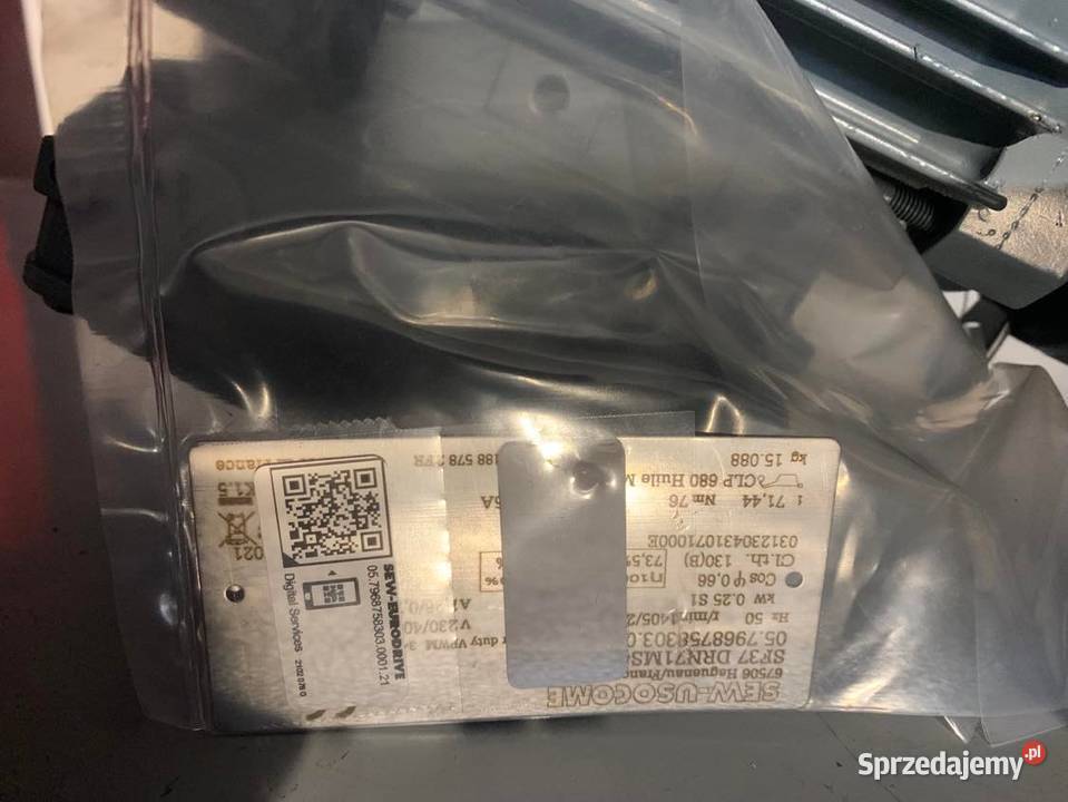 Serwomotor SEW SF37 DRN71MS4BE03 290W mazowieckie Warszawa