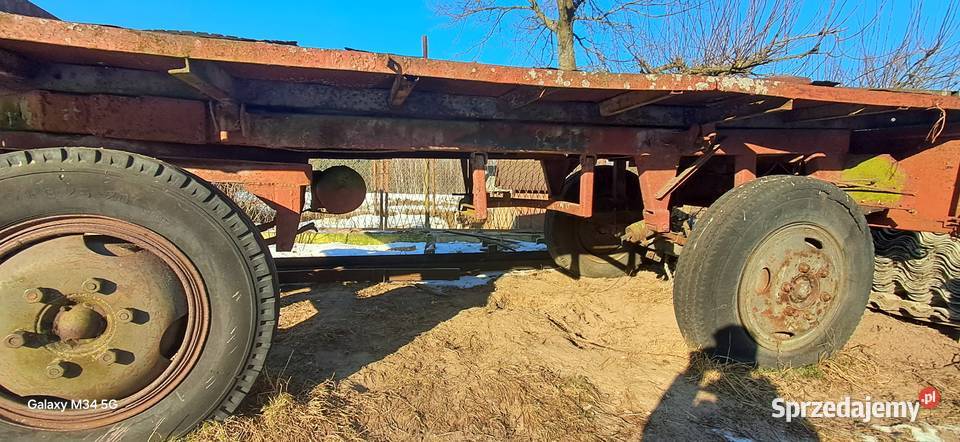 Przyczepa d35 do remontu Przyczepy rolnicze Gościencin