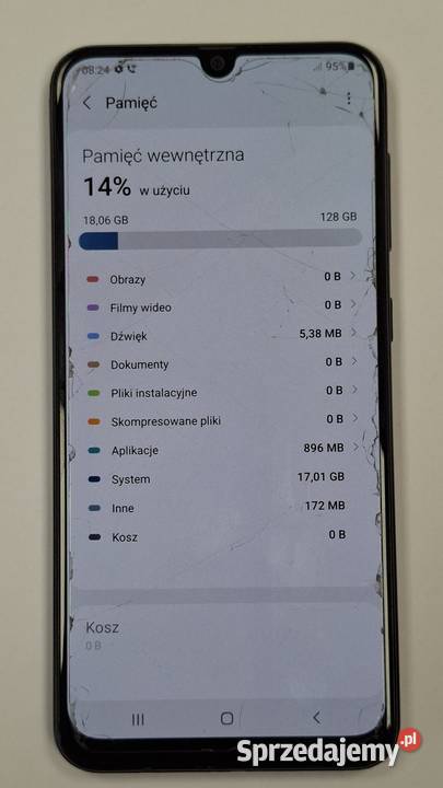 Telefon Samsung Galaxy A50 64 128 pamięć 4 GB Zielona Góra